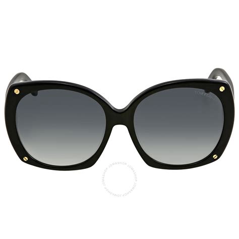 Tom Ford Gabriella FT0362 01B 59 Sunglasses .